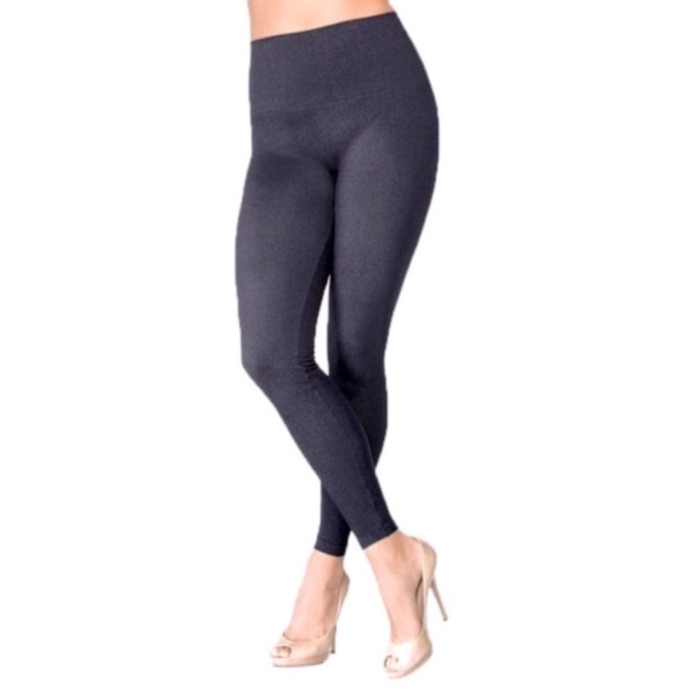 Assets Sara Blakely Spanx gray high waist leggings size medium